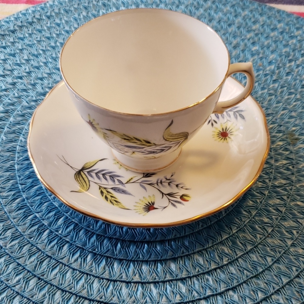 Royal Vale bone China cup and saucer